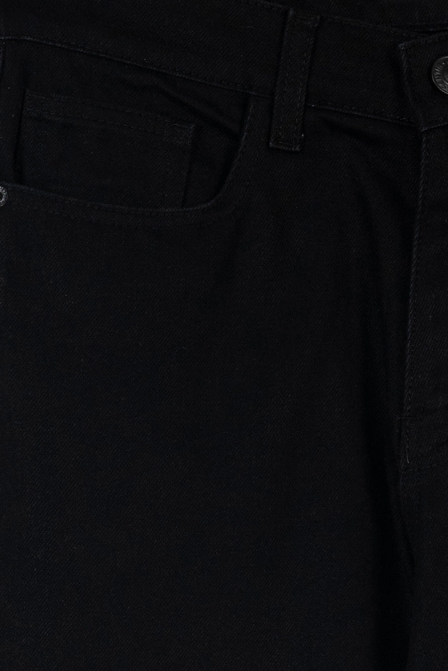 Midnight Black Straight Denim