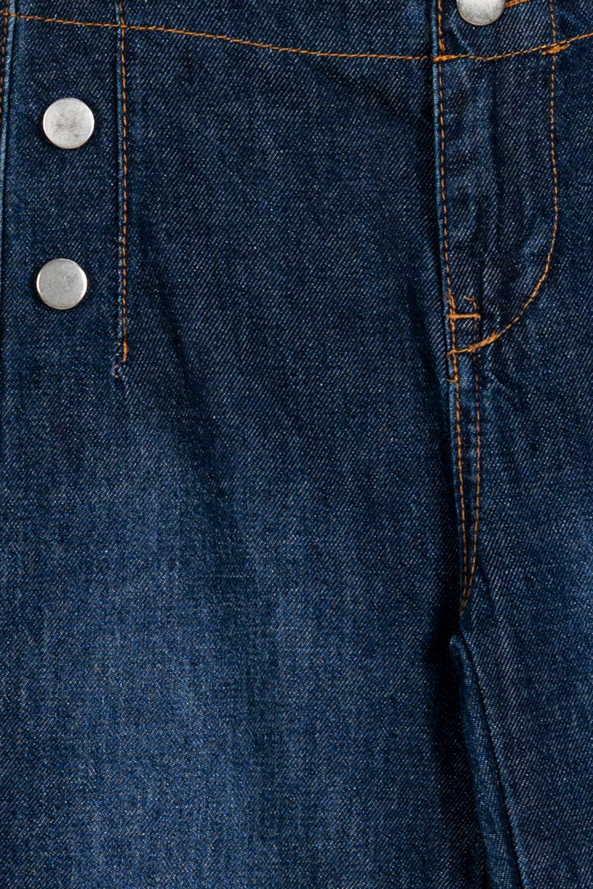 Girls' Sailor Button Wide-Leg Jean