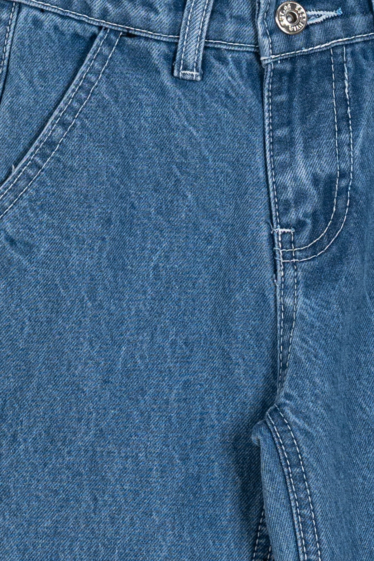Girls' Floral Scroll Culotte Jean