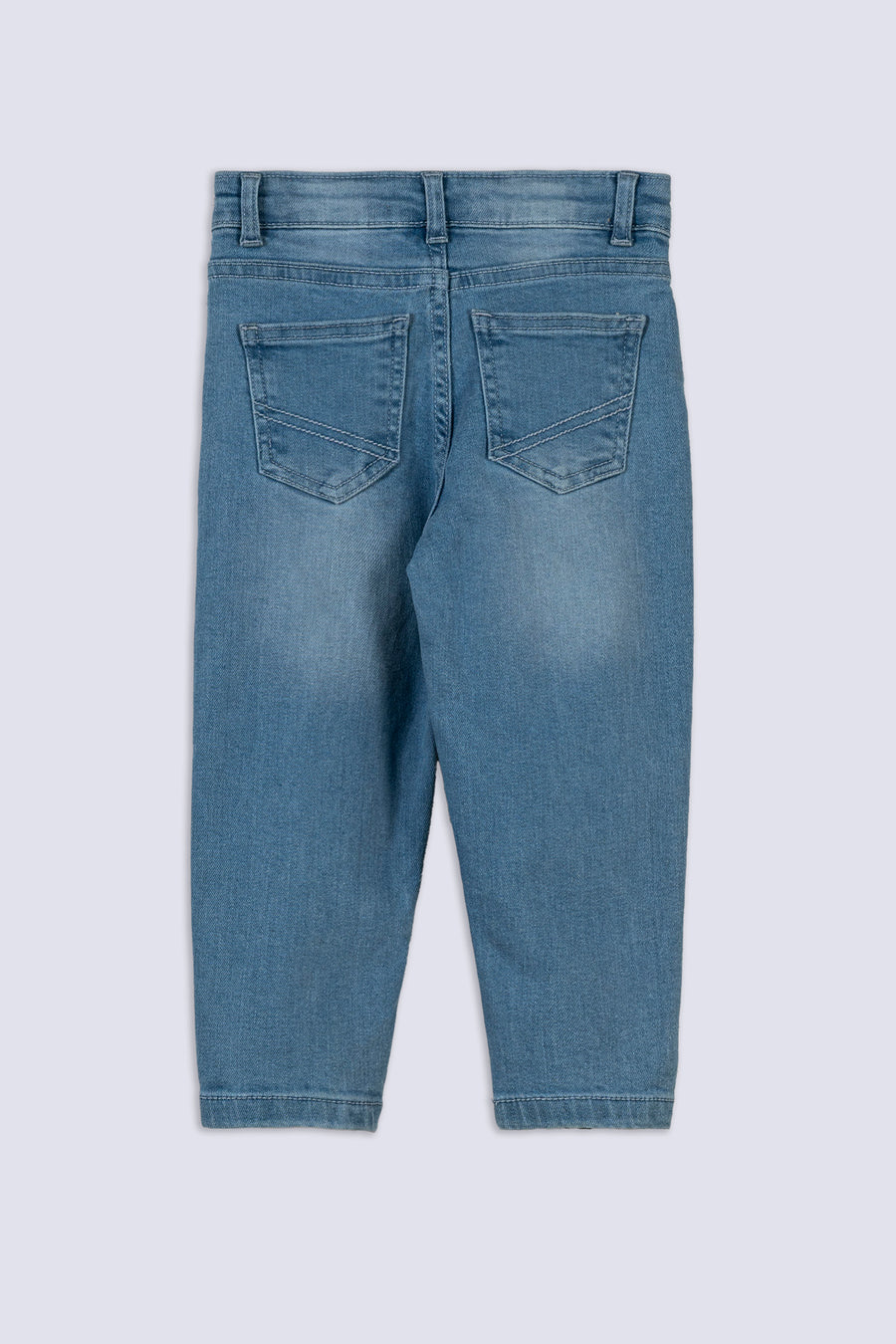 Boys' Light Blue Panel Denim