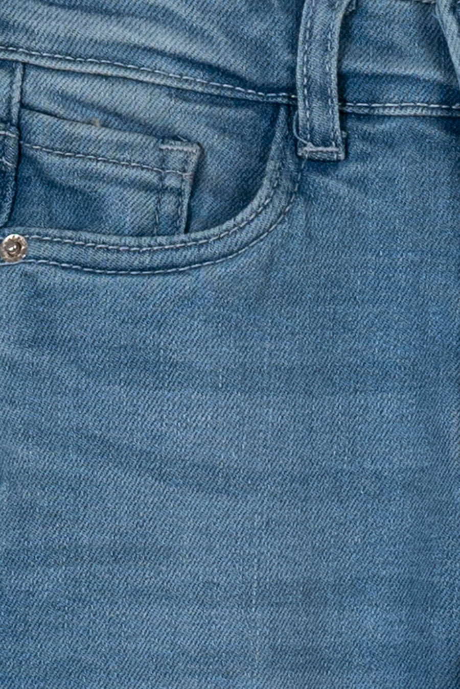 Boys' Light Blue Panel Denim