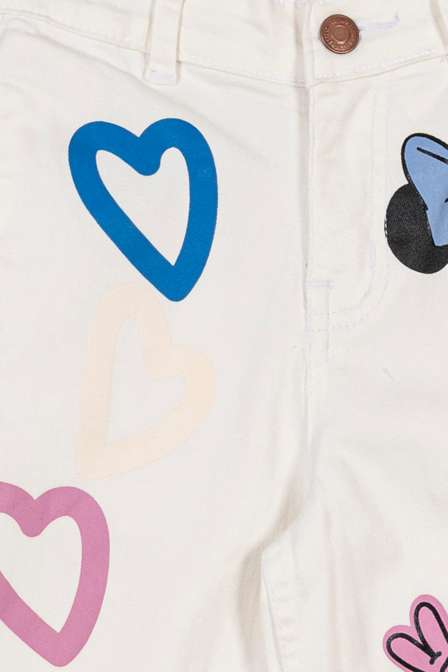 Minnie Graphic Denim Culottes