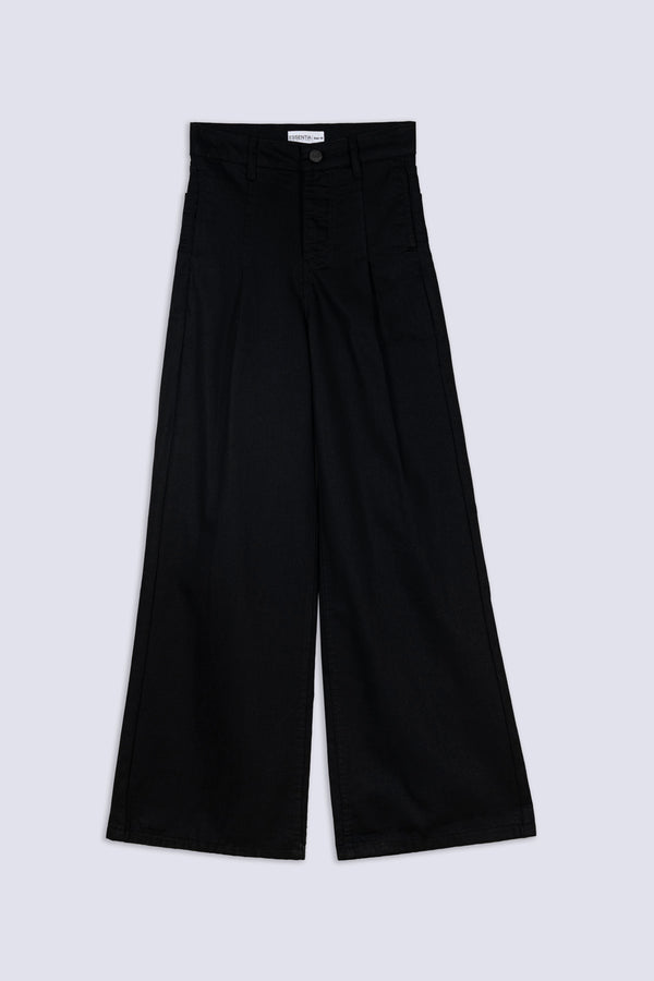 Ladies High Rise Wide Leg Pant