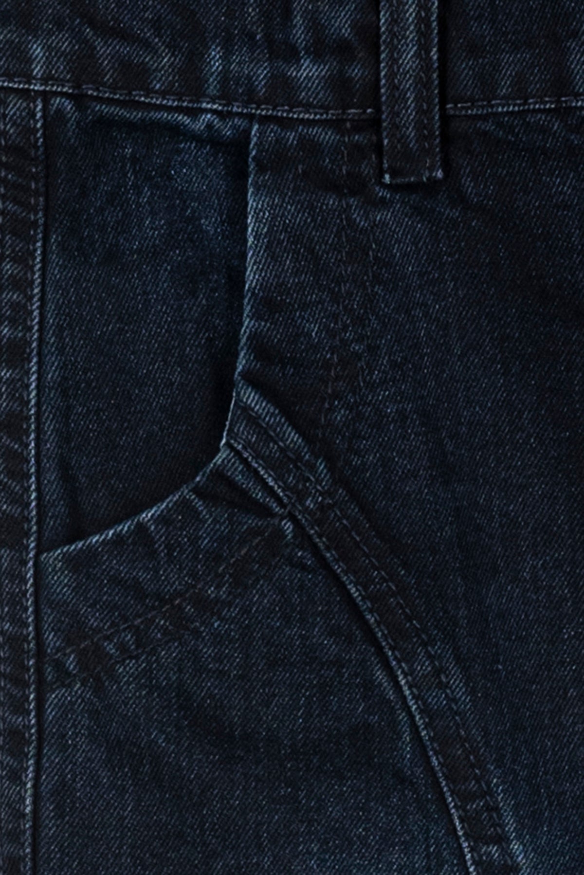 Girls' Wide-Leg Utility Denim