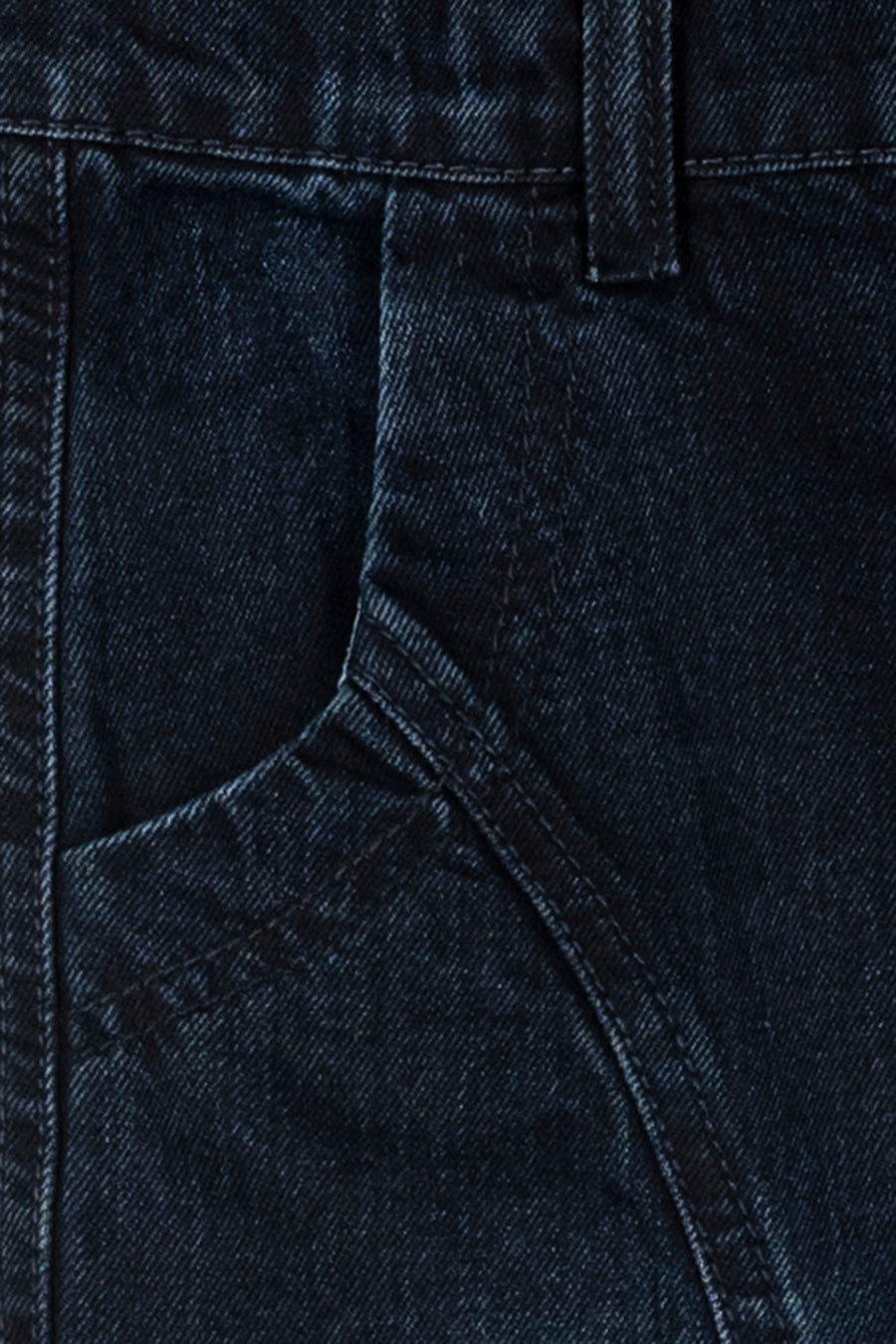 Girls' Wide-Leg Utility Denim