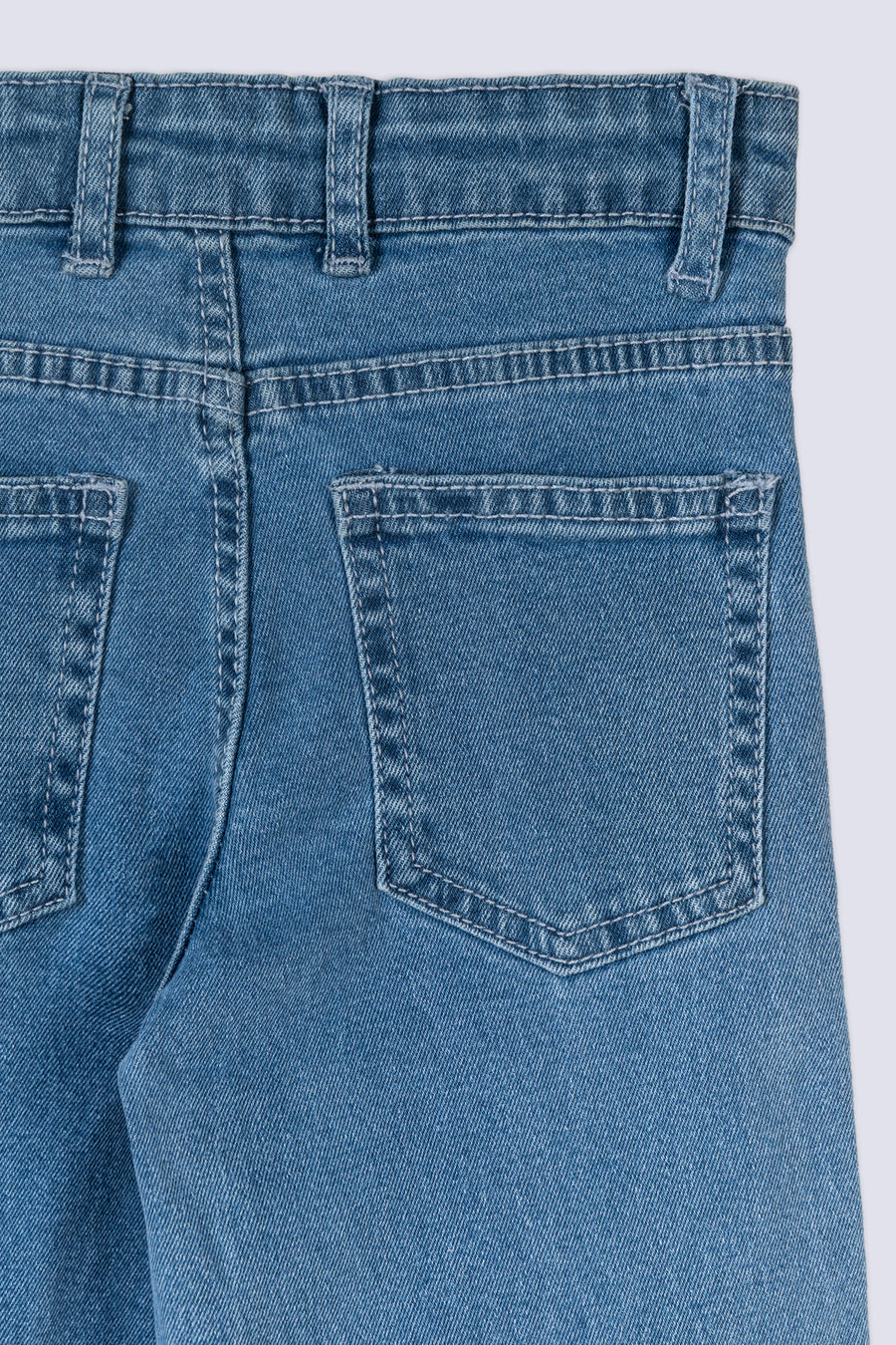 Girls' Blue Palazzo Denim