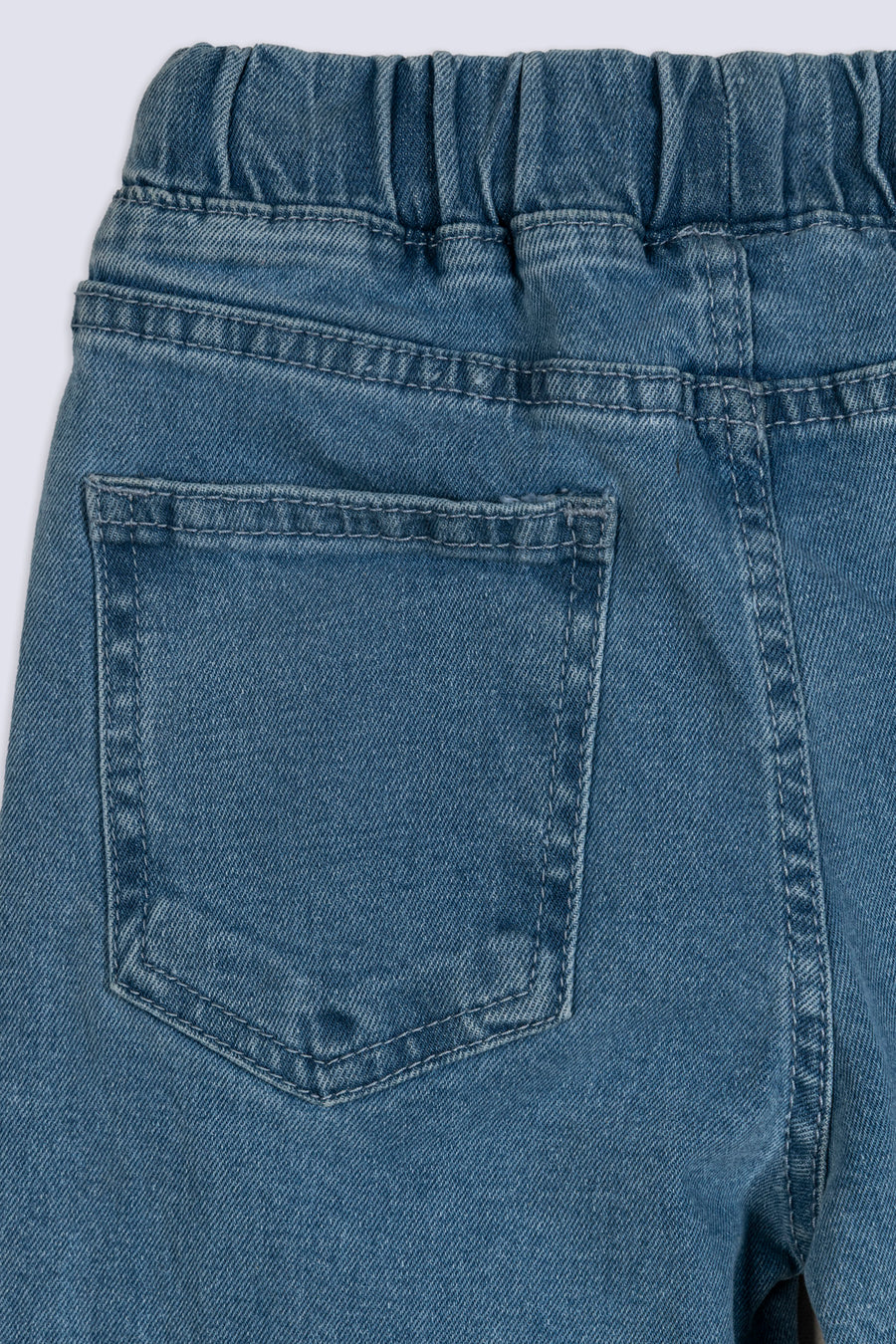 Girl's Butterfly Denim Culotte