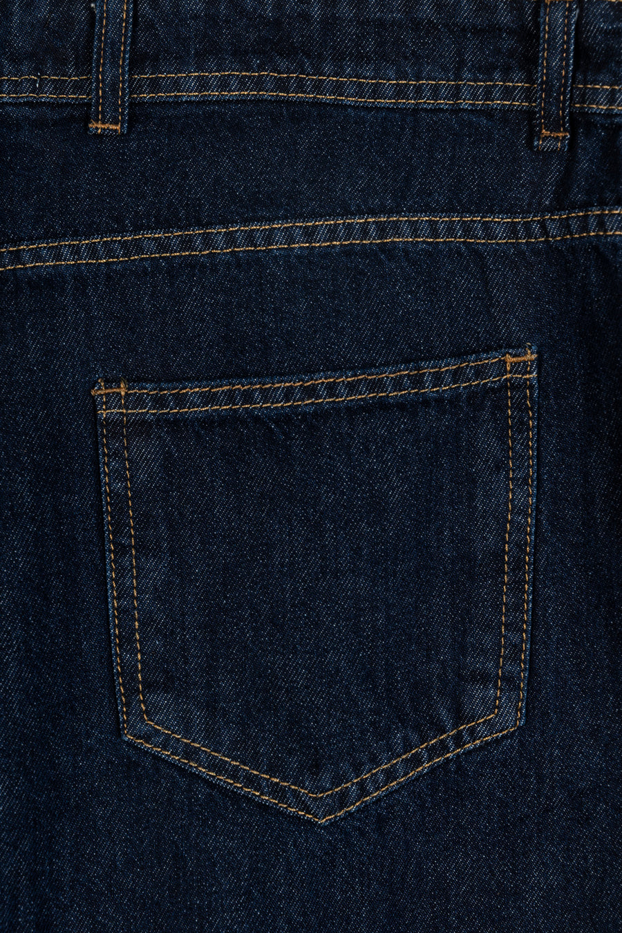 Ladies Dark Rinse Palazzo Jean