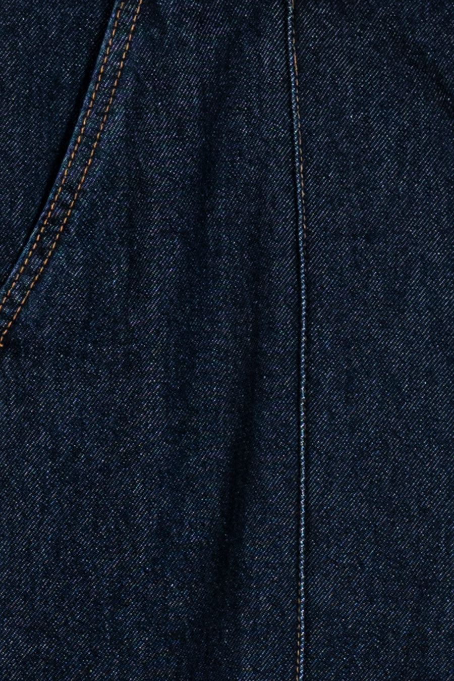 Ladies Dark Rinse Palazzo Jean