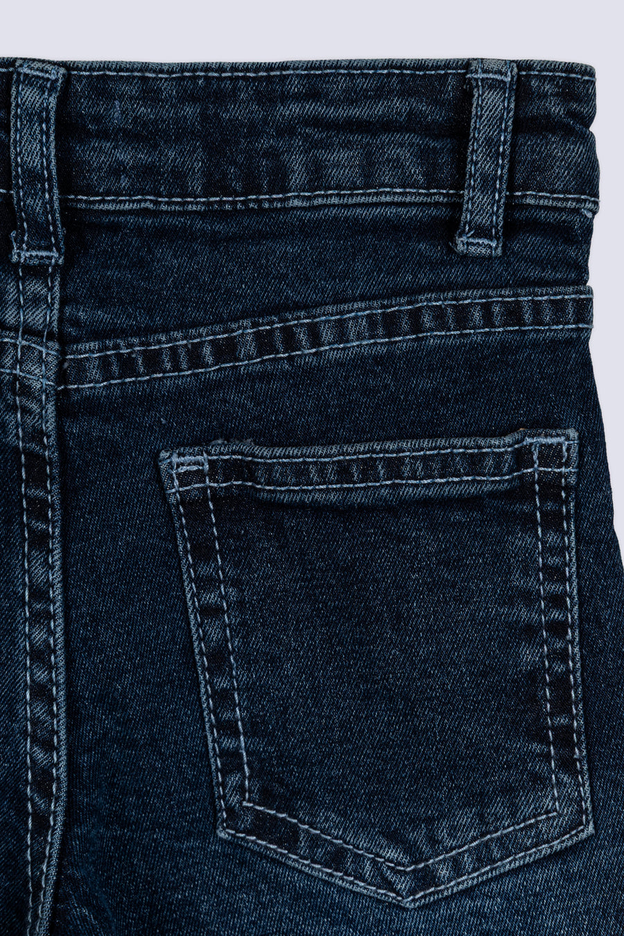 Kid's Dark Wash Wide-Leg Jean