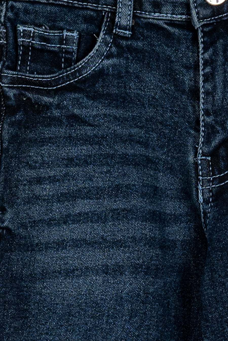 Kid's Dark Wash Wide-Leg Jean