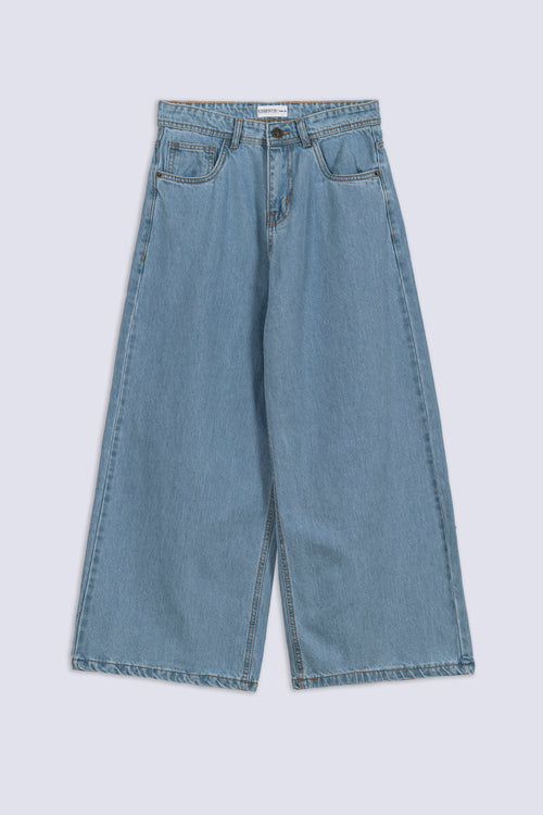 Ladies Baggy Wide Jean