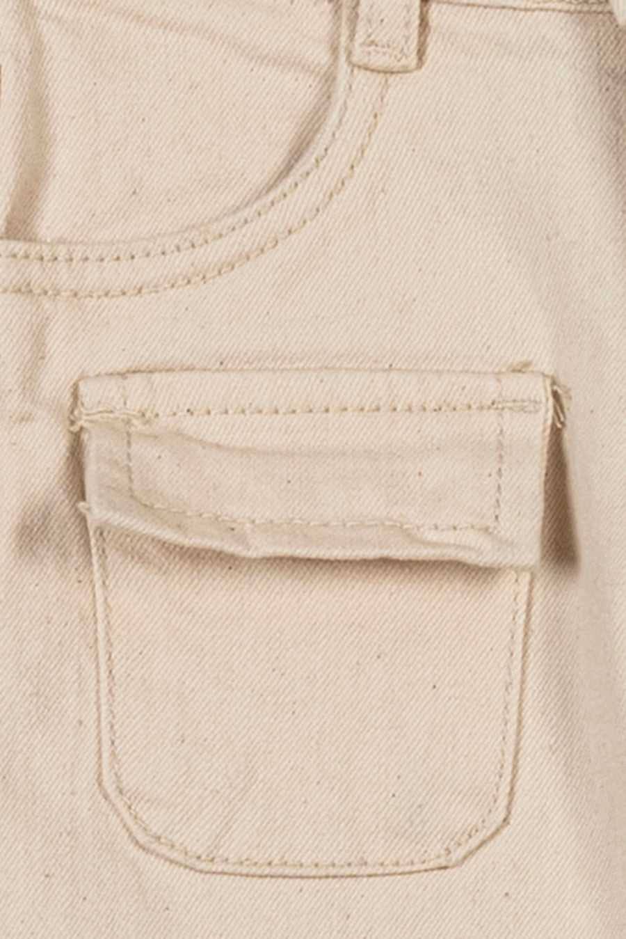 Girl's Flap Pocket Cargo Jean