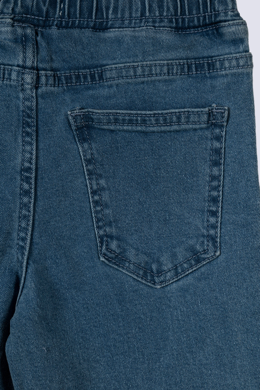 Girl's Floral Wide Leg Denim Pant