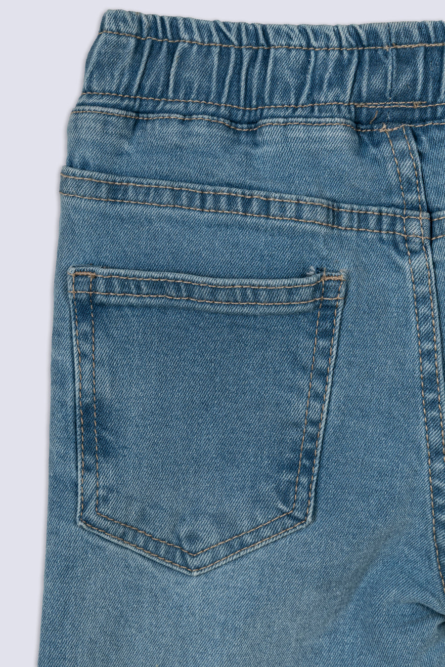 Boy's Soft Waist Straight Denim Pant