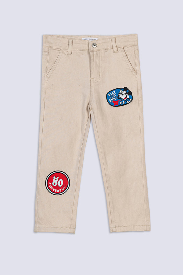 Boy's Ecru Everyday Denim Pant