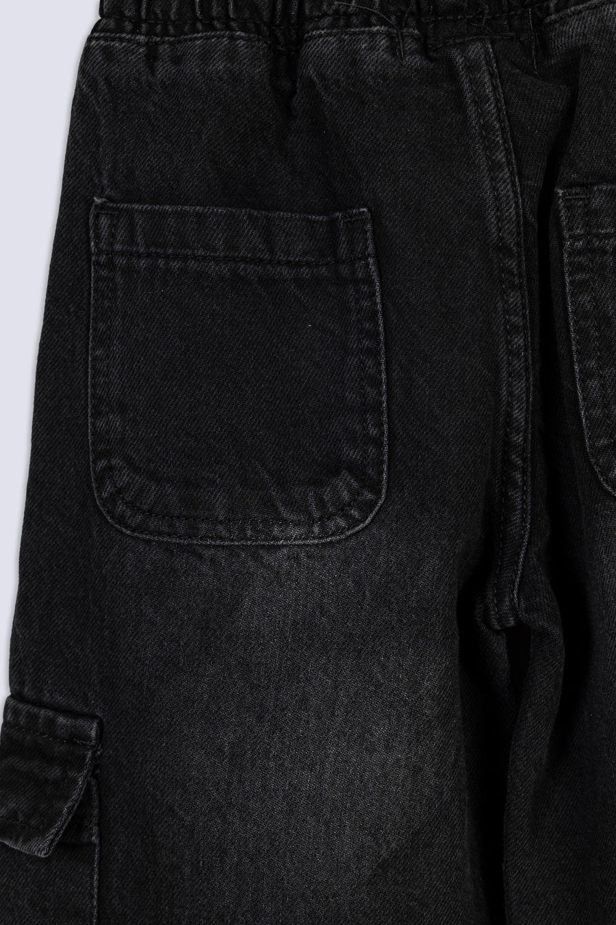 Boy's Cargo Pocket Denim Trouser