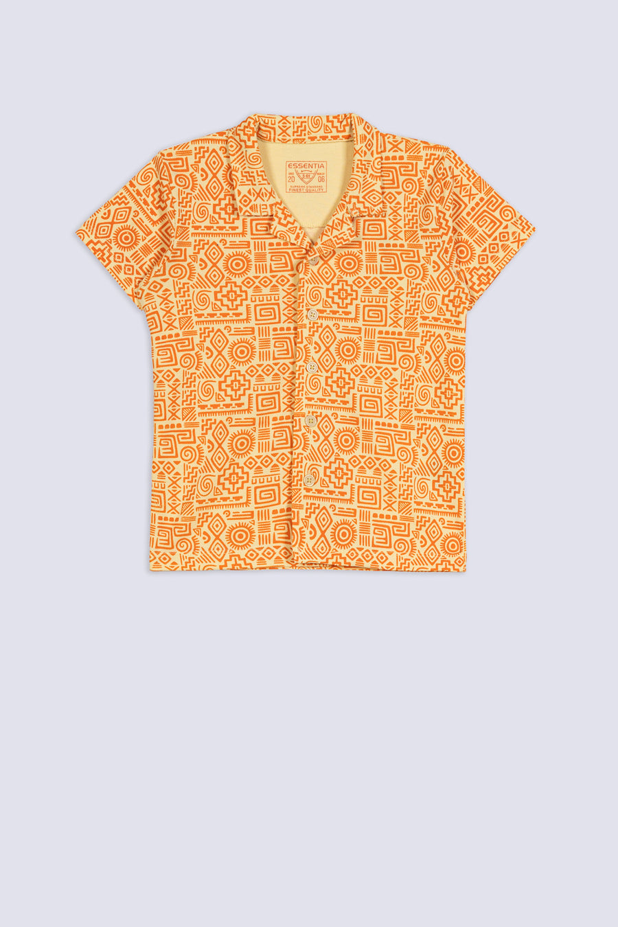 Boy's Summer Tribe Cuban Shirt