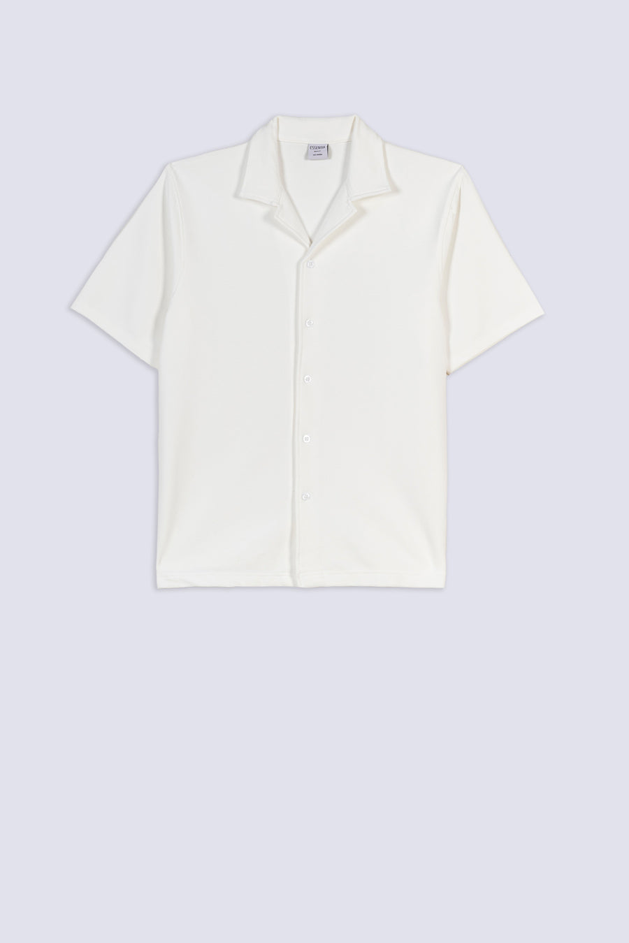 Men's Rib Texture Camp Shirt