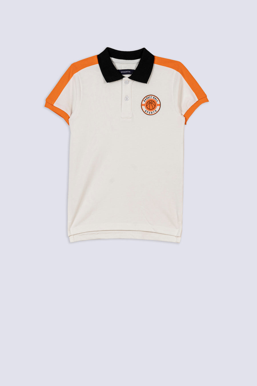 Boy's Basketball Colourblock Polo Shirt