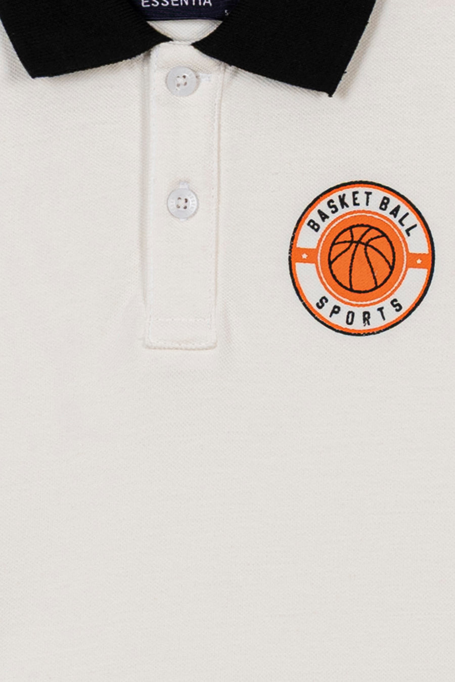 Boy's Basketball Colourblock Polo Shirt