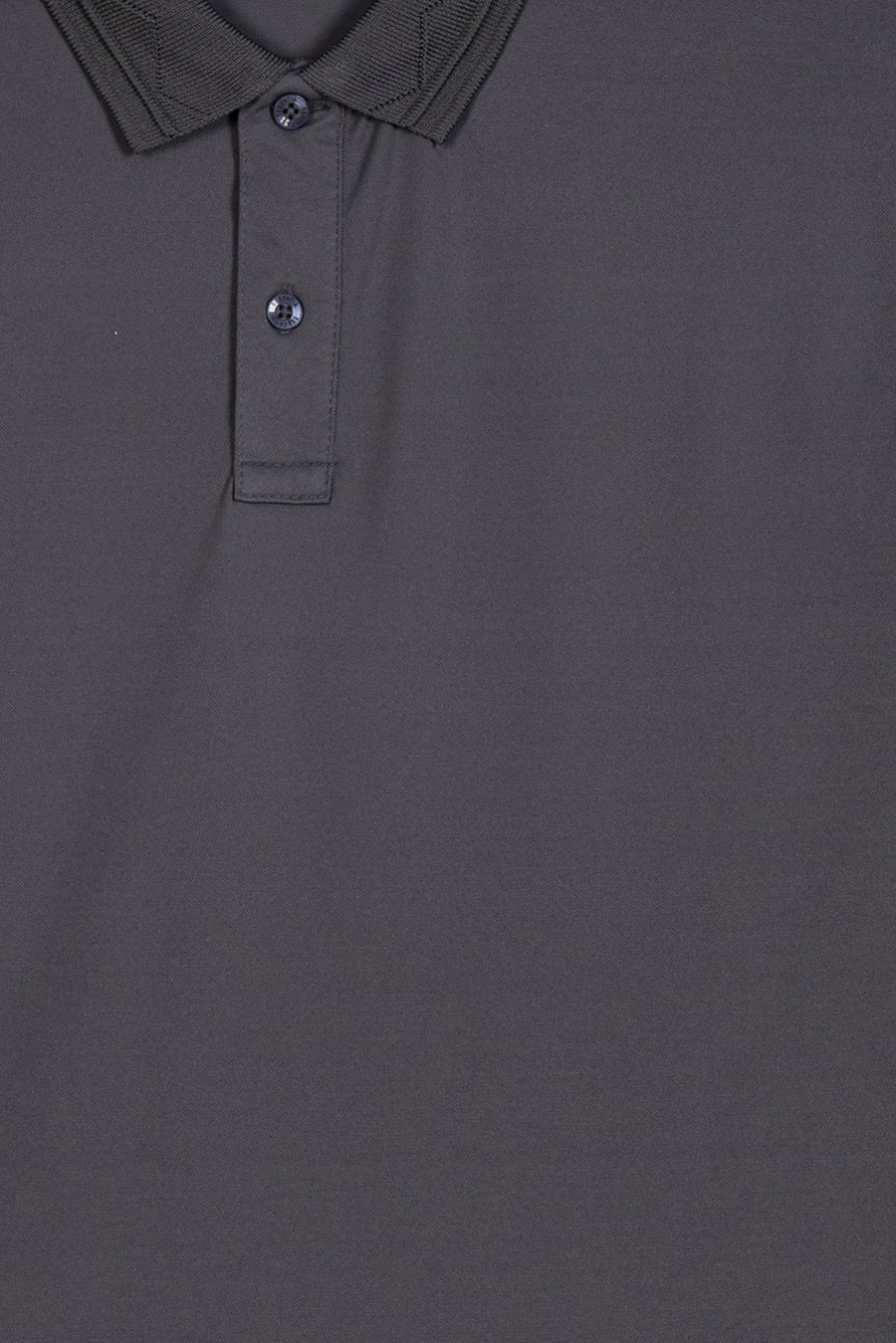 Men's Dark Grey Edge Polo Shirt