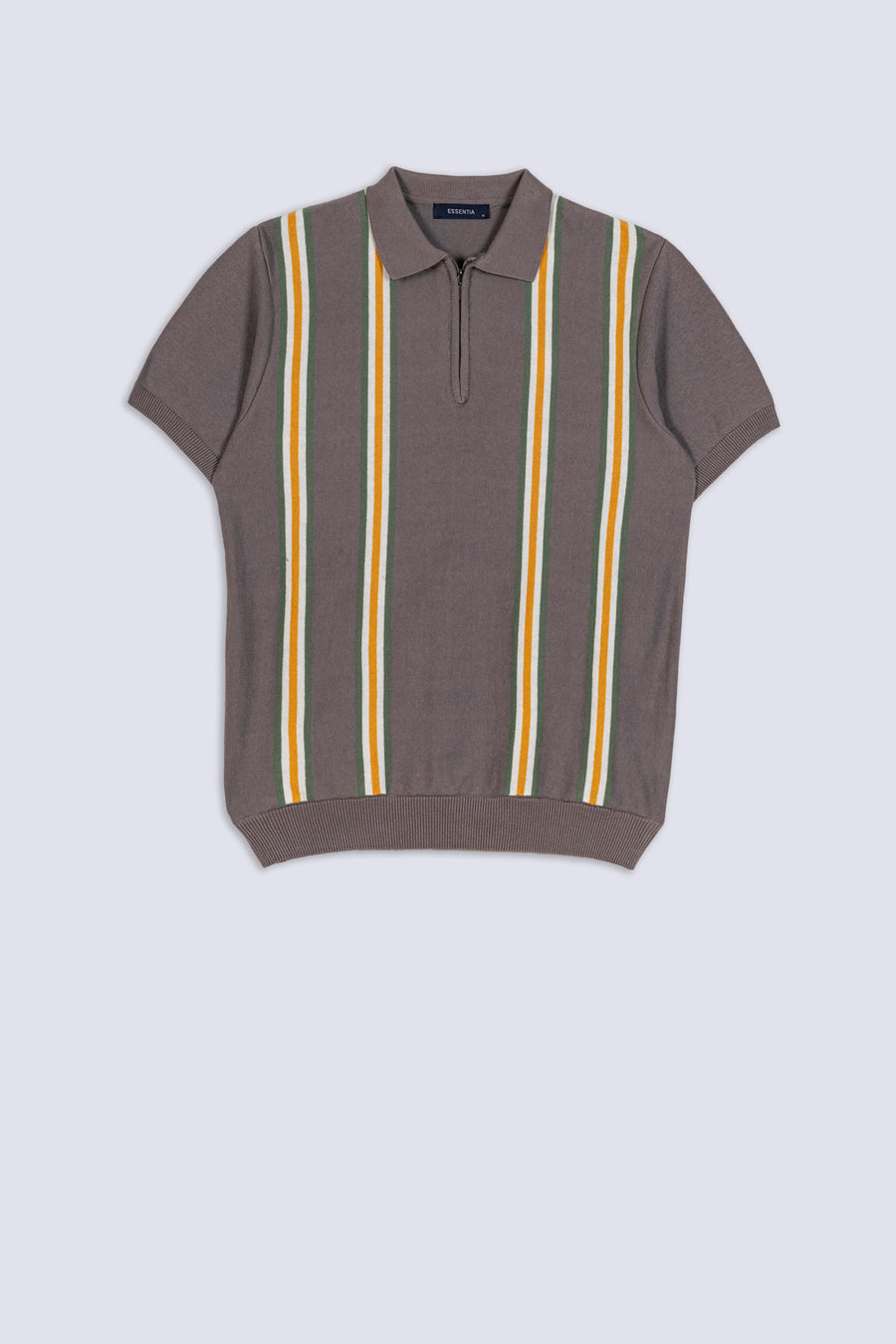 Men's Vintage Stripe Polo Shirt