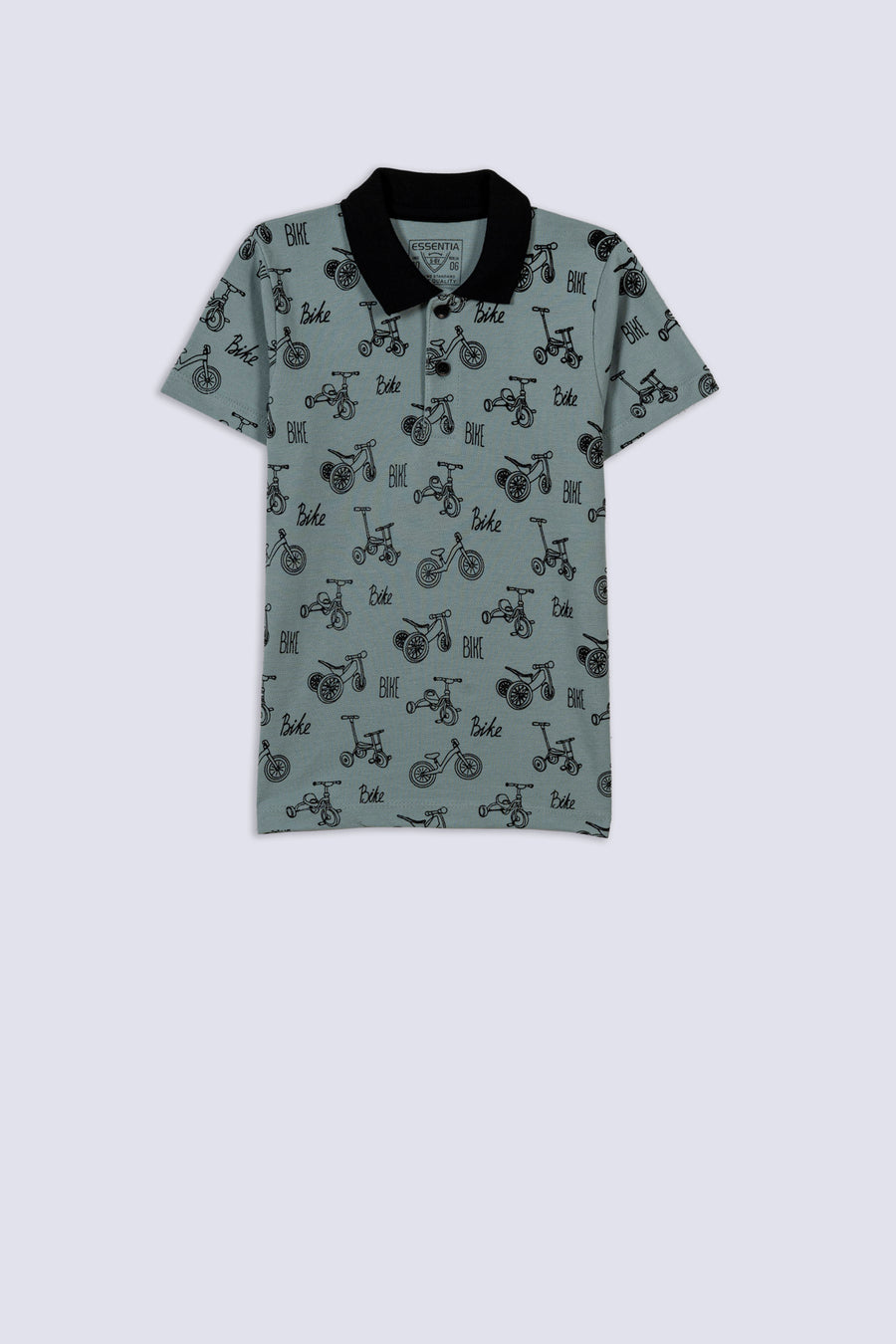 Boy's Ride On Pique Polo Shirt