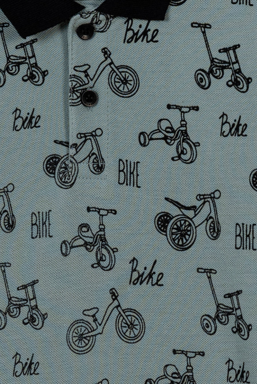 Boy's Ride On Pique Polo Shirt