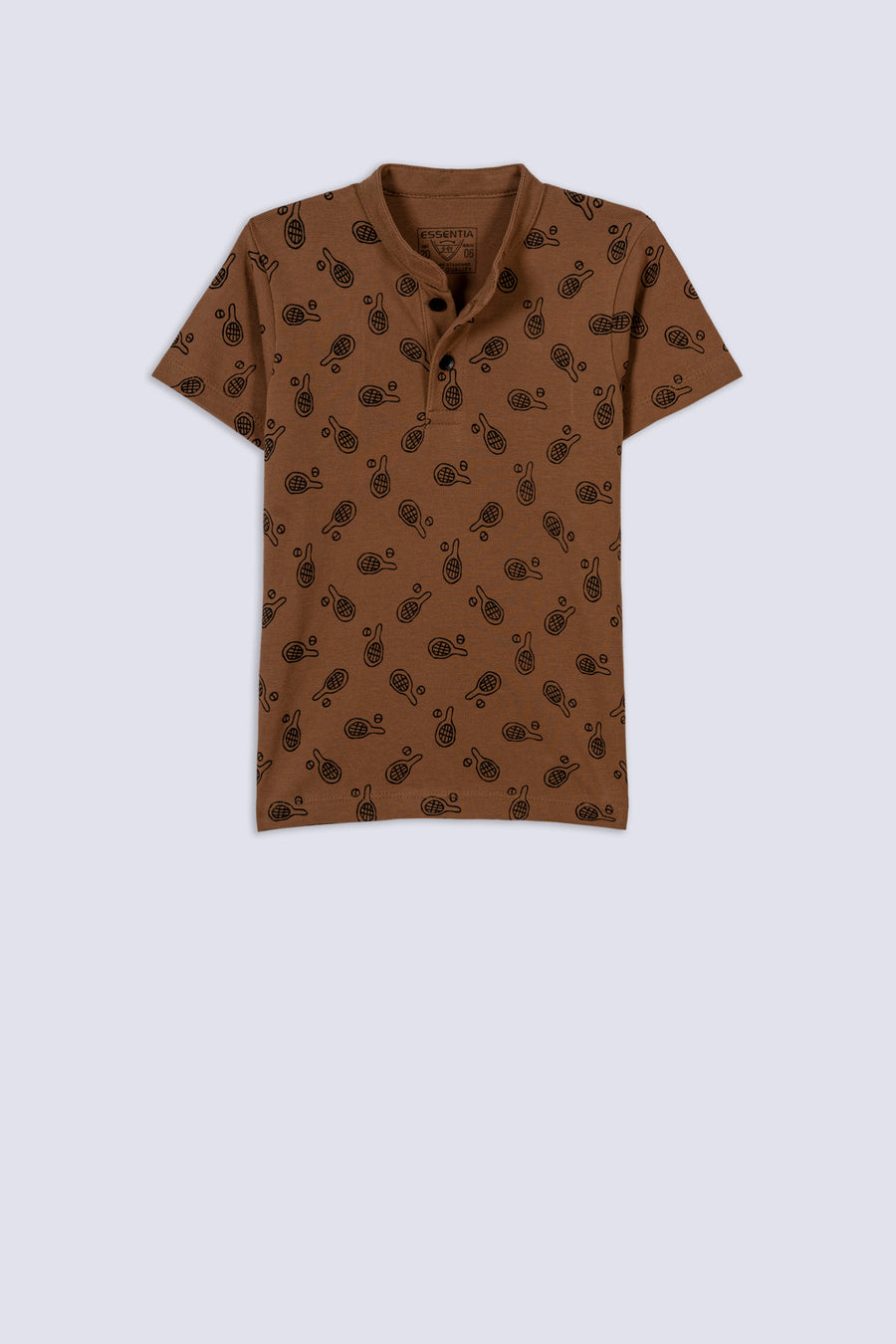 Boy's Tennis Club Henley Polo Shirt
