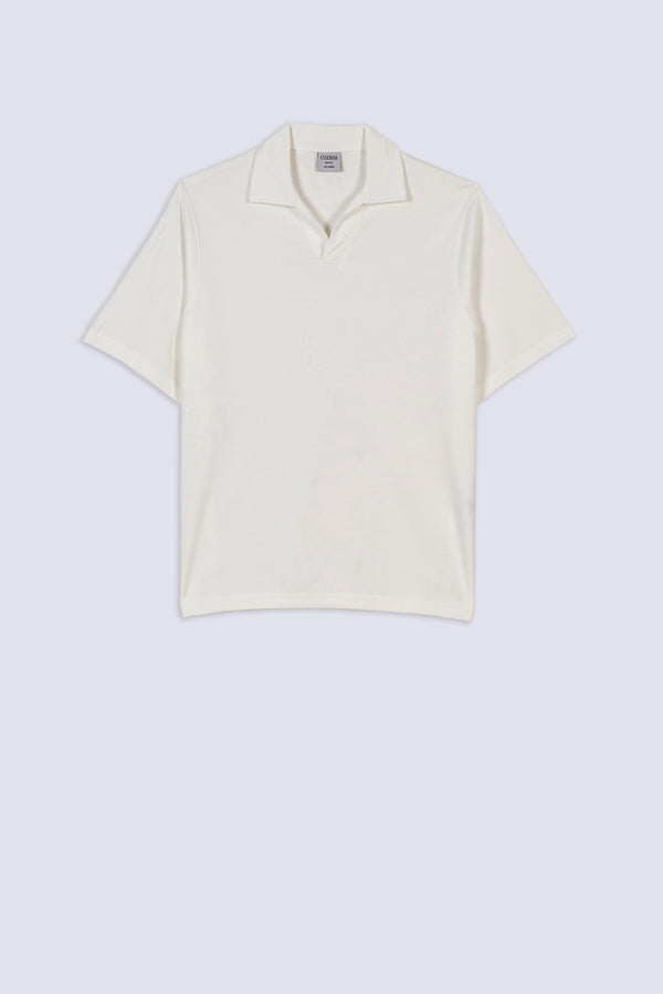 Men's Tonal Jacquard Polo Shirt