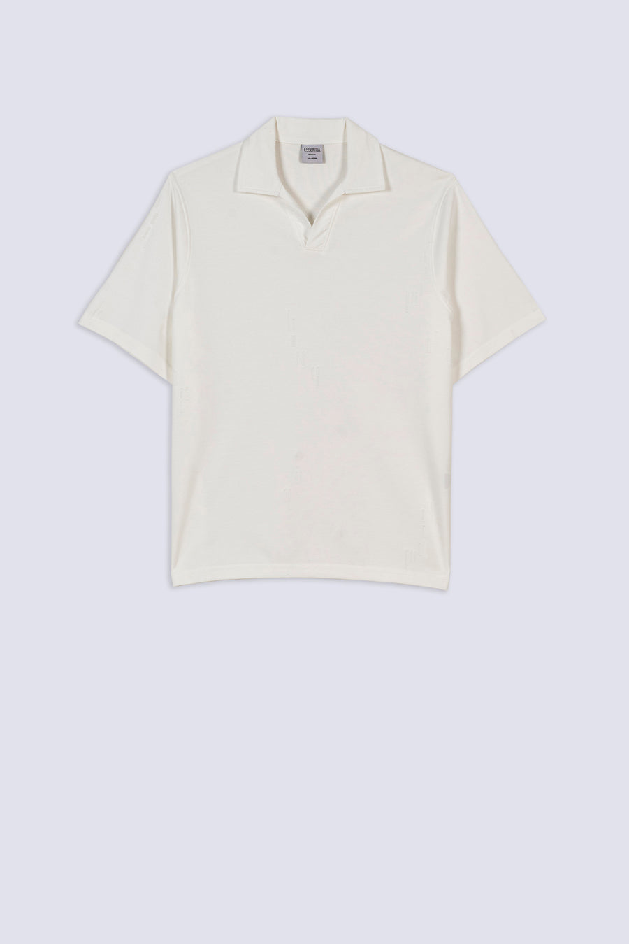 Men's Tonal Jacquard Polo Shirt