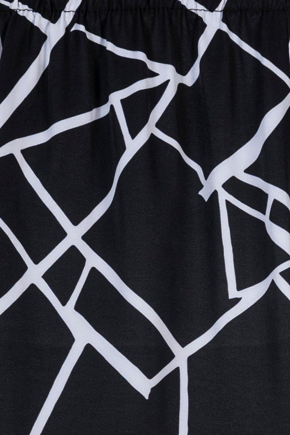 Men's Abstract Grid Short