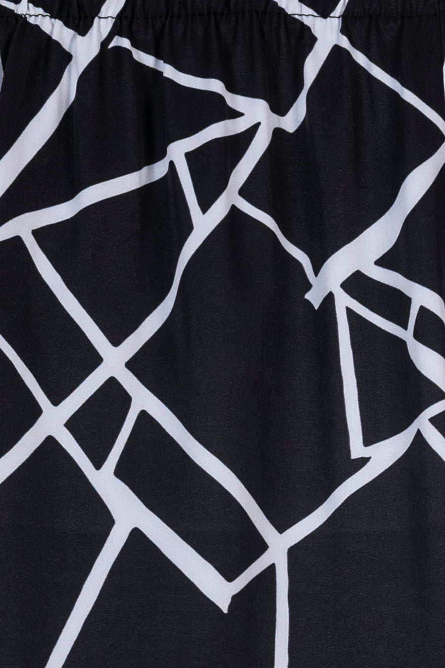 Men's Abstract Grid Short