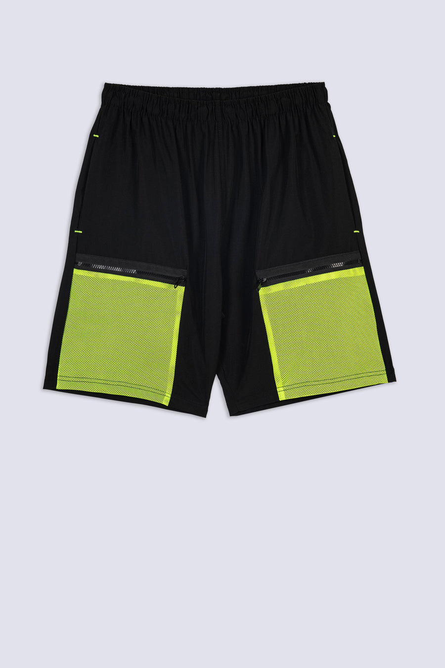 Men's Neon Mesh Pocket Short