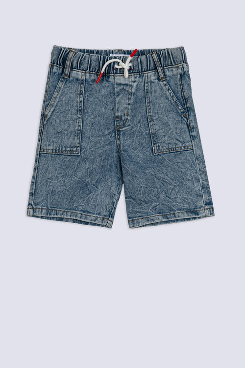 Boys' Utility Pocket Denim Short