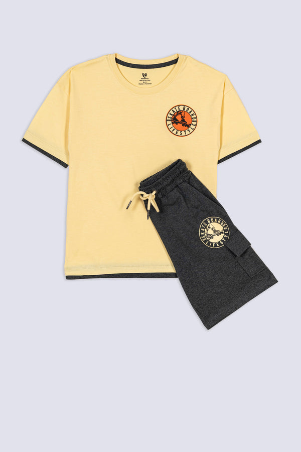 Boys' Yellow Skate Co-ord