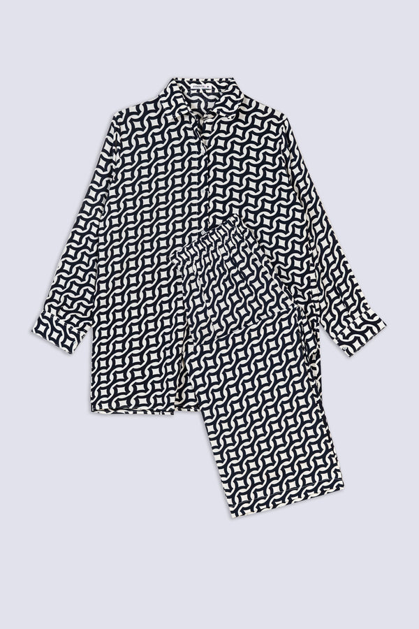 Ladies Noir Pattern Co-ord