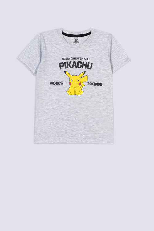 Boy's Pikachu Graphic T-Shirt