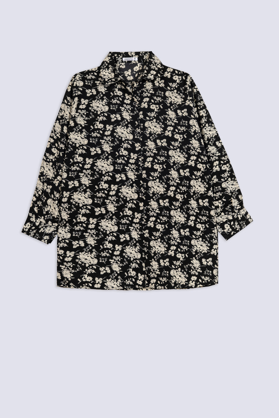 Ladies Black Floral Co-ord Set