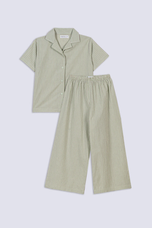 Girl's Soft Stripe Co-ord Set
