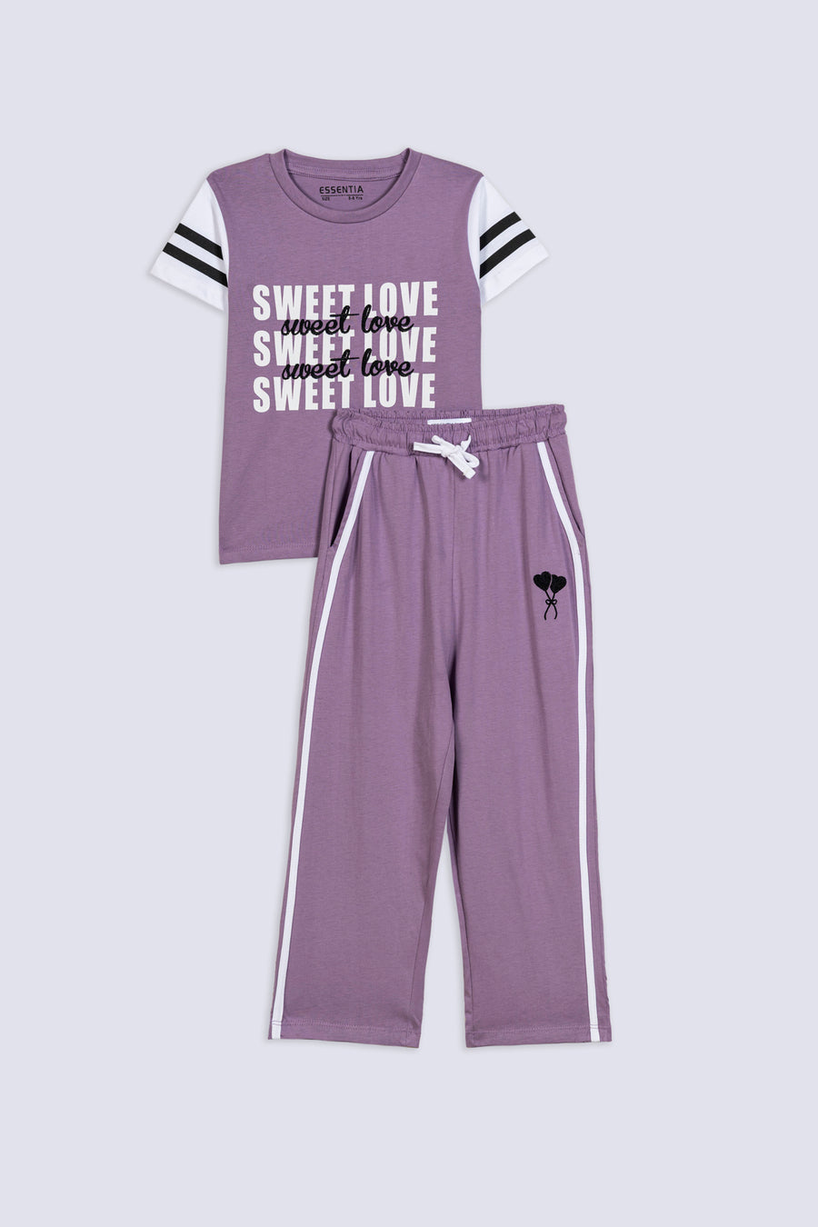 Girl's Sweet Love Co-ord Set