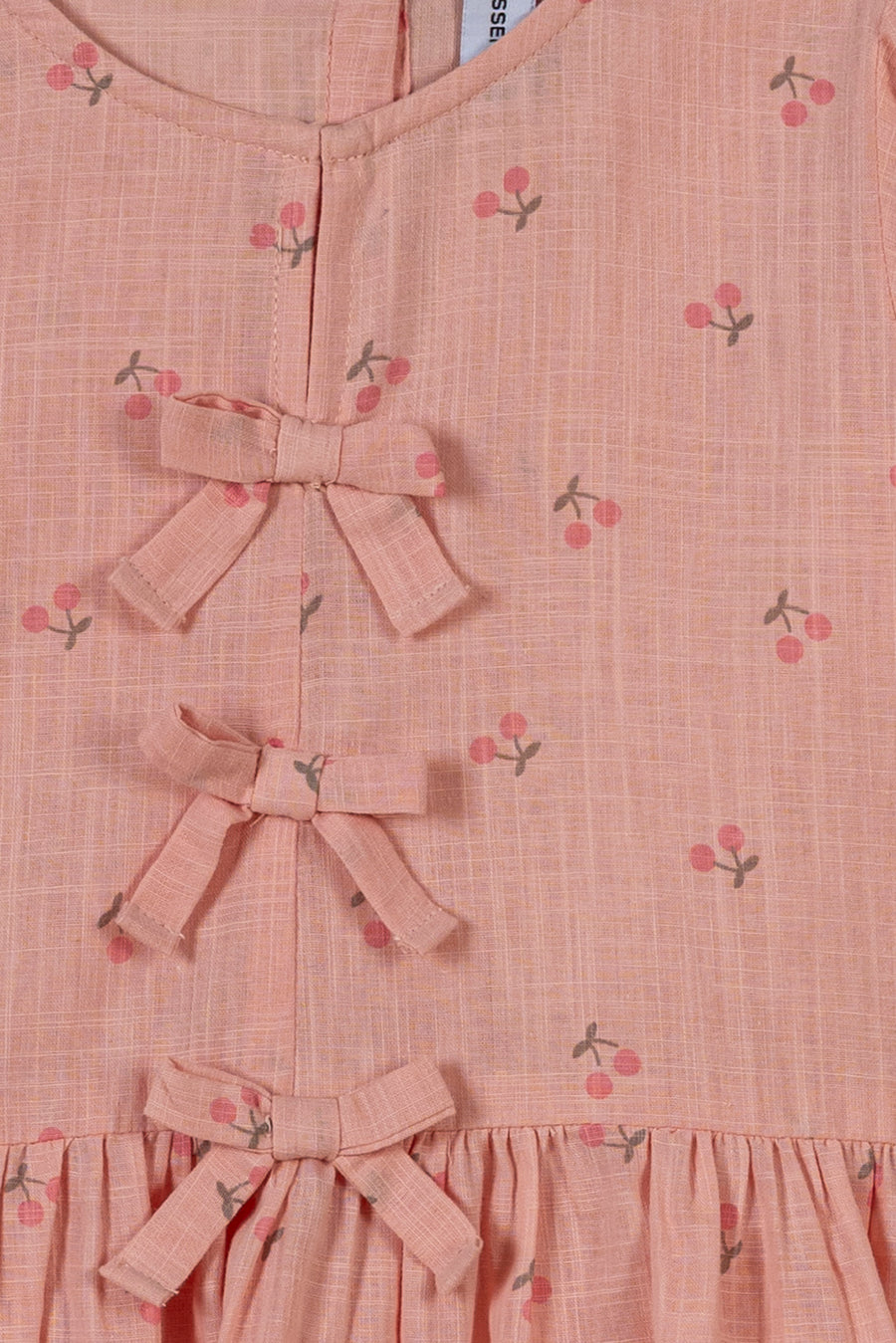 Girl's Cherry Bow Co-ord Set