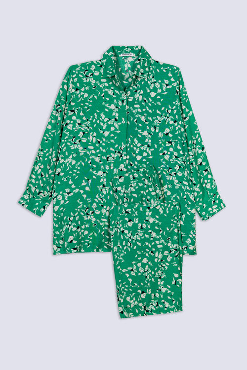 Ladies Fern Print Co-Ord Set