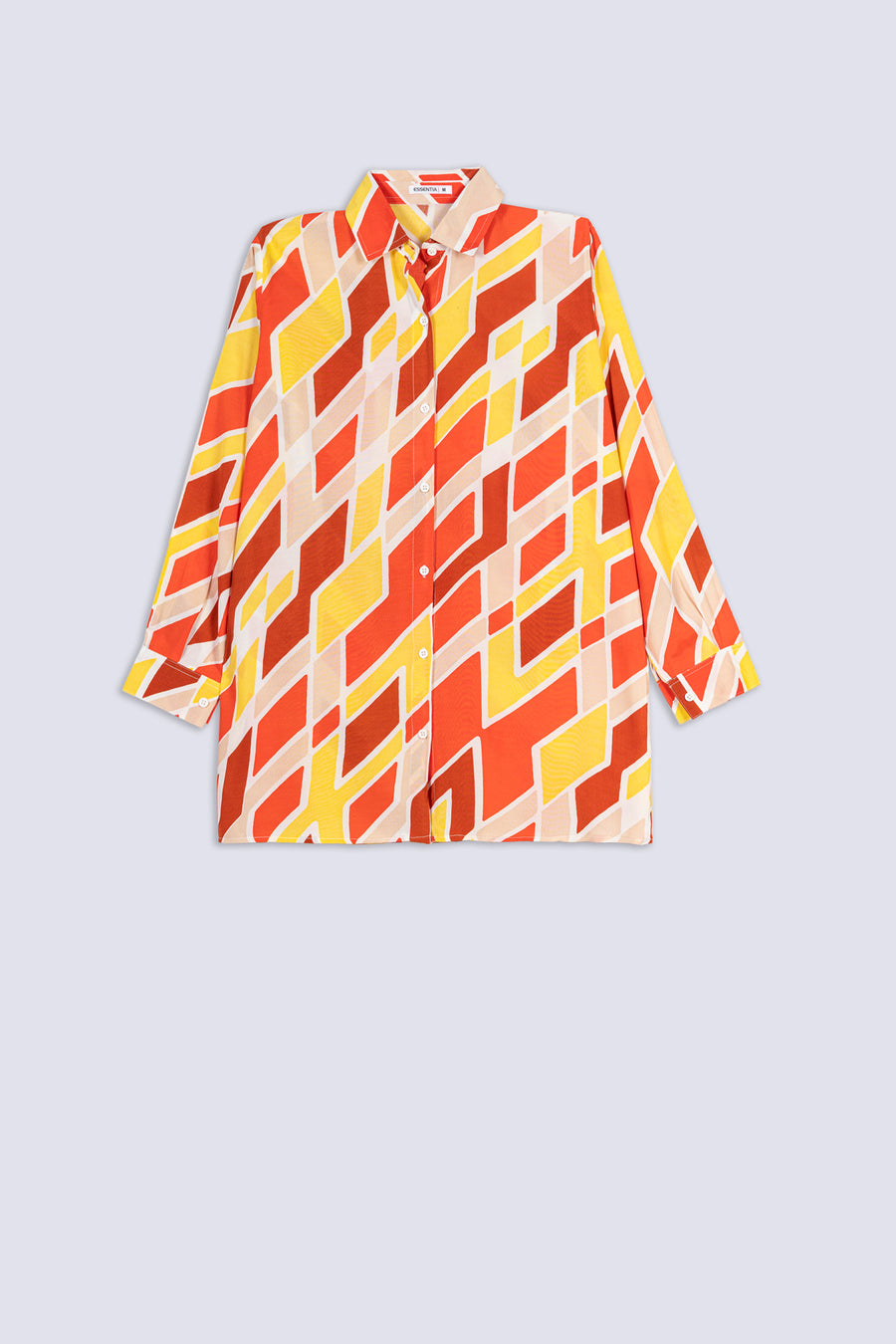 Ladies Retro Geometric Print Co-ord Set