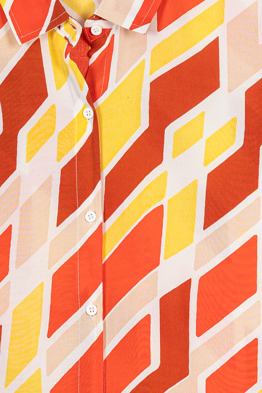 Ladies Retro Geometric Print Co-ord Set