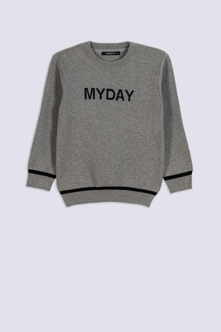 Boy's My Day Knit Sweater