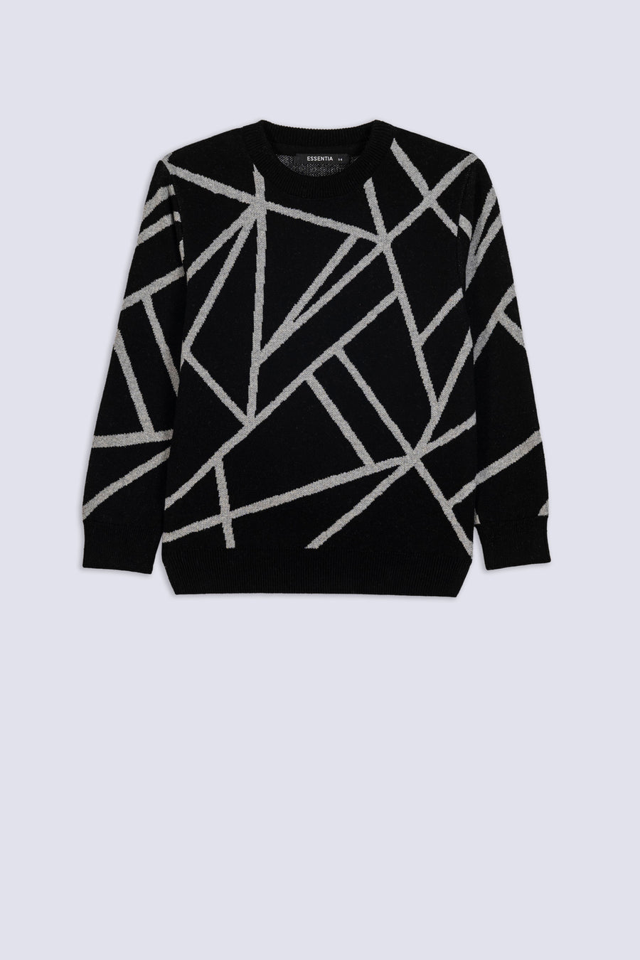 Boy's Abstract Line Sweater