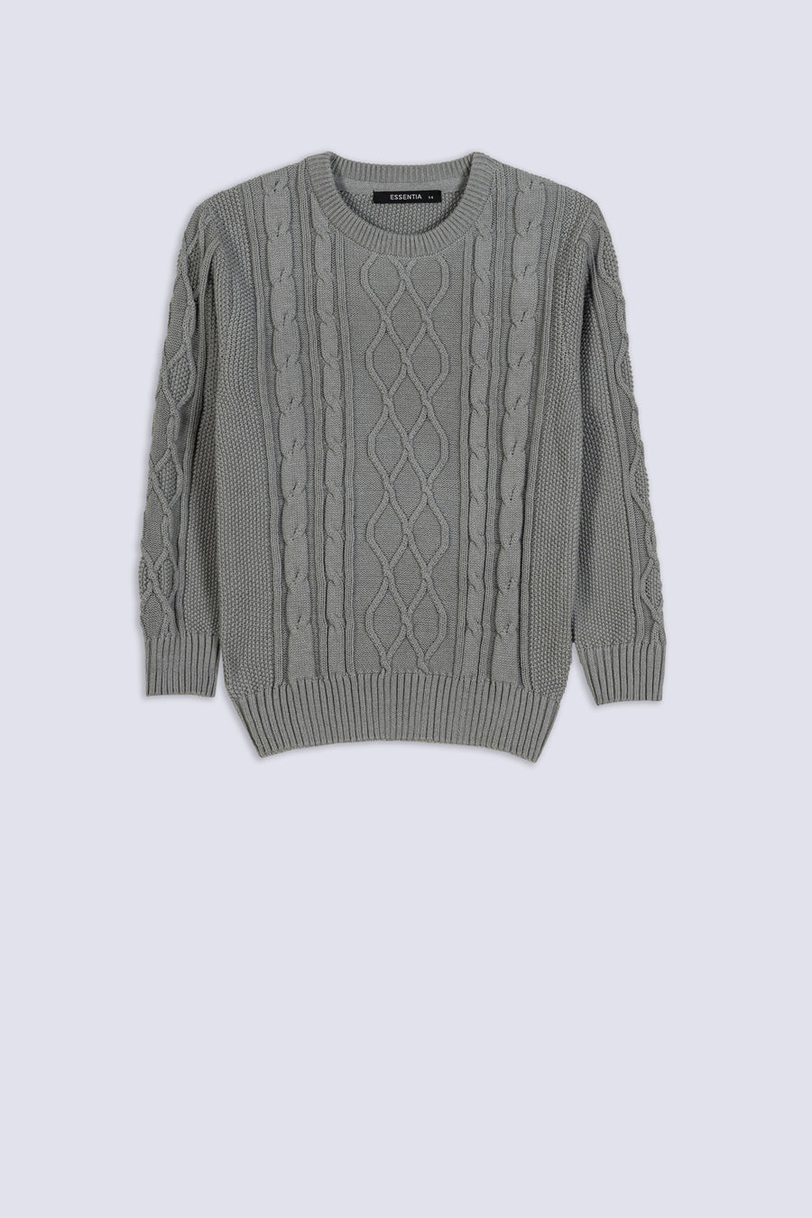 Boy's Aran Cable Knit Sweater