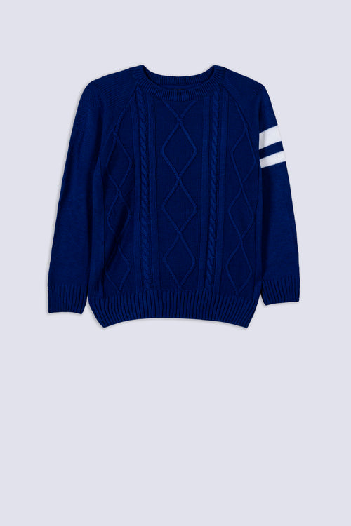 Boy's Cable Knit Sweater